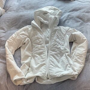 Lululemon Another Mile White  Jacket